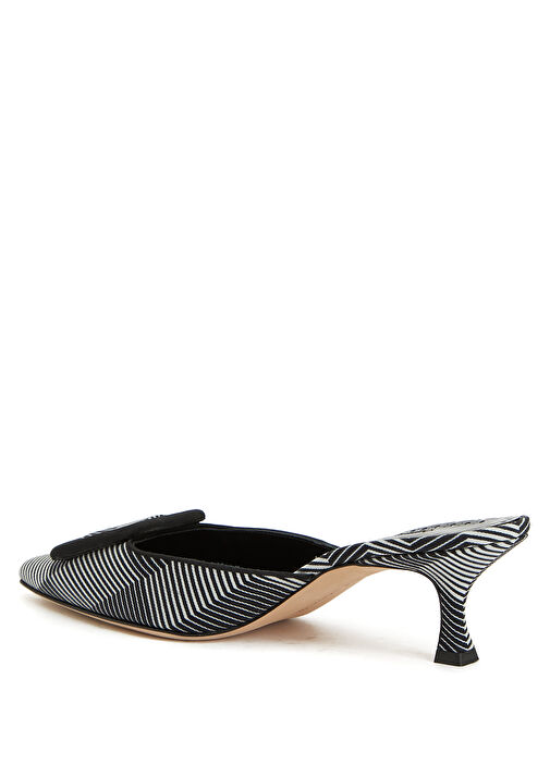Manola Blahnik Topuklu Terlik - Görsel 4