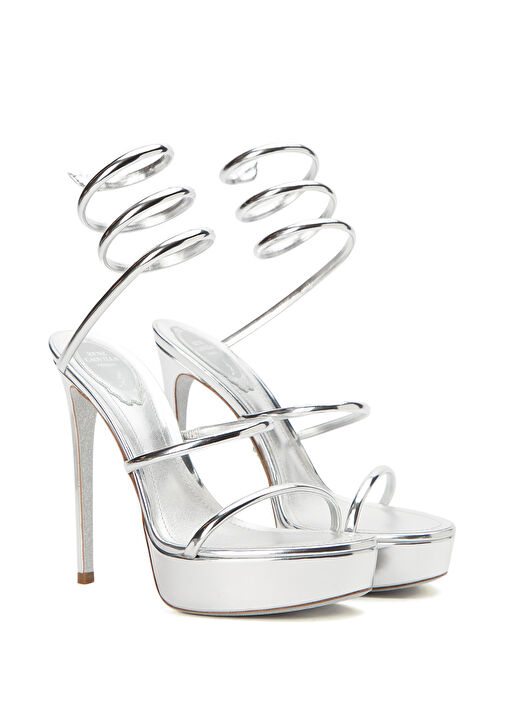 Rene Caovilla Gümüş Rene Caovilla Ayakkabi