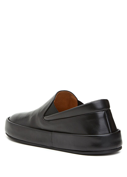 Marsell Siyah Marsell Deri Erkek Loafer