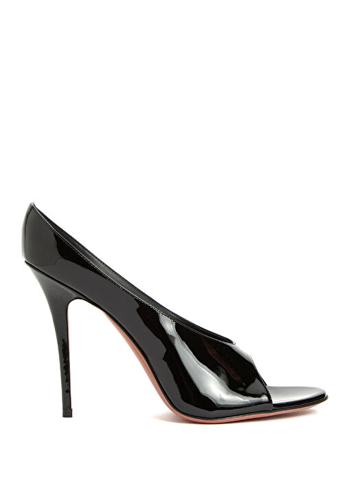 Anok Siyah Kadın Deri Terlik - Görsel 2