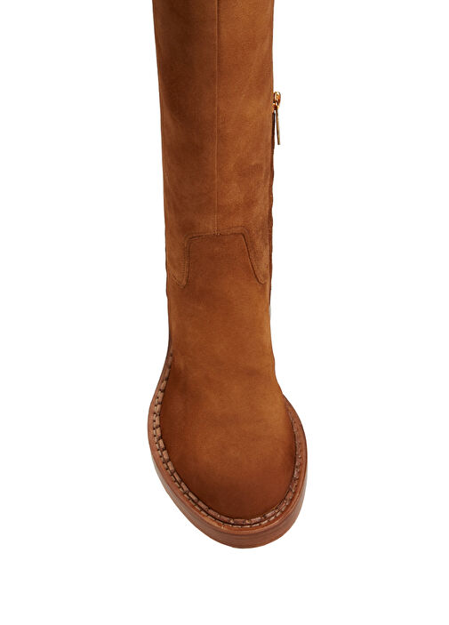 Taba Kadın Süet Çizme - Görsel 5