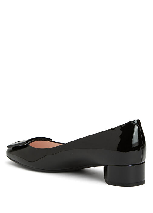 Roundy Siyah Kadın Deri Ayakkabı - Görsel 4