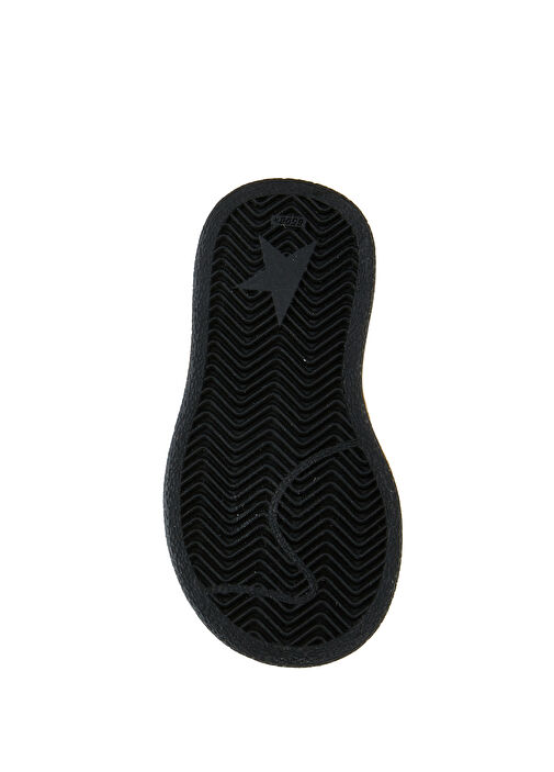 Ball Star Siyah Beyaz Unisex Çocuk Deri Sneaker - Görsel 6