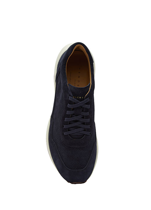 Mavi Erkek Deri Sneaker - Görsel 4