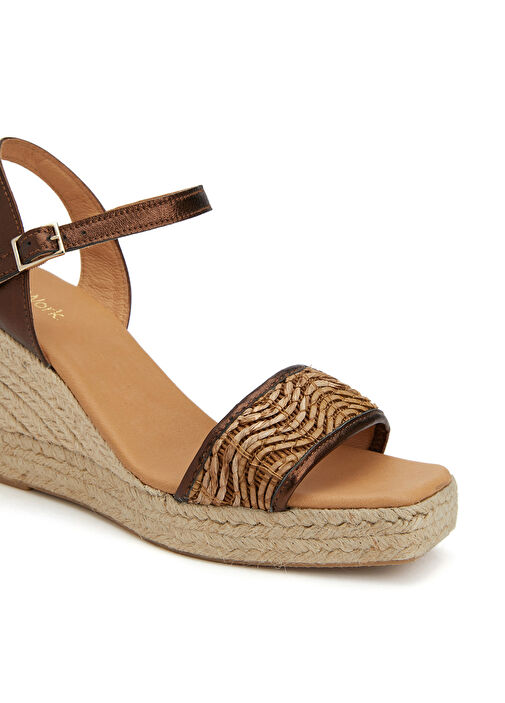 Bronz Kadın Espadril - Görsel 7