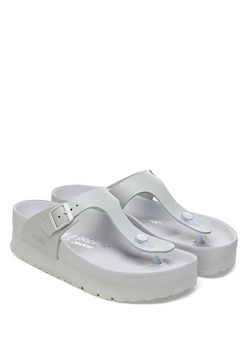 Gizeh Platform Gri Kadın Terlik - Görsel 3