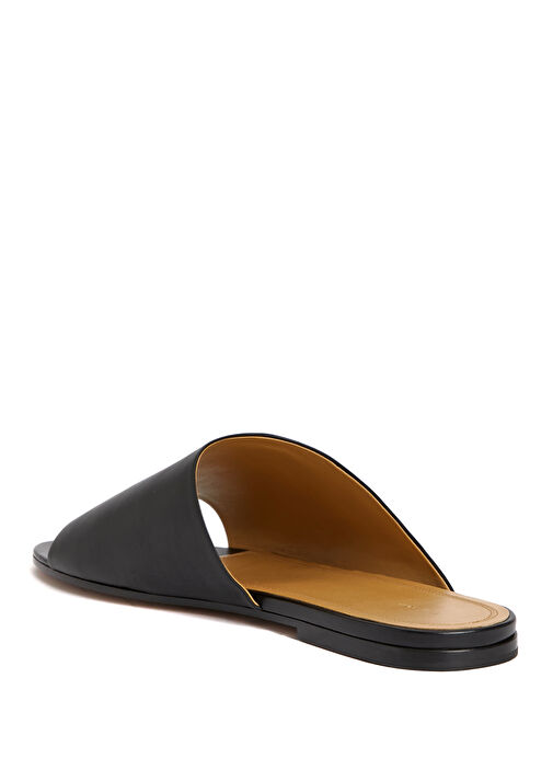 Signum Siyah Kadın Deri Terlik - Görsel 4