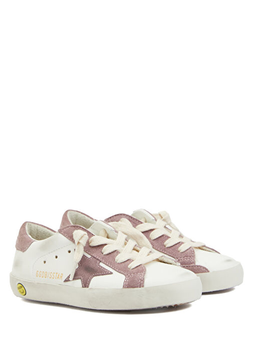 Super Star Çok Renkli Unisex Çocuk Deri Sneaker - Görsel 3