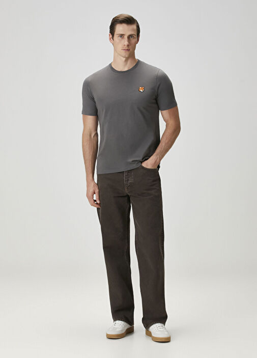 Maison Kitsune - Antrasit T-shirt - Antrasit