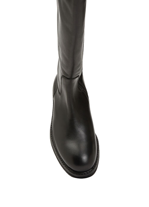 Siyah Kadın Deri Çizme - Görsel 12