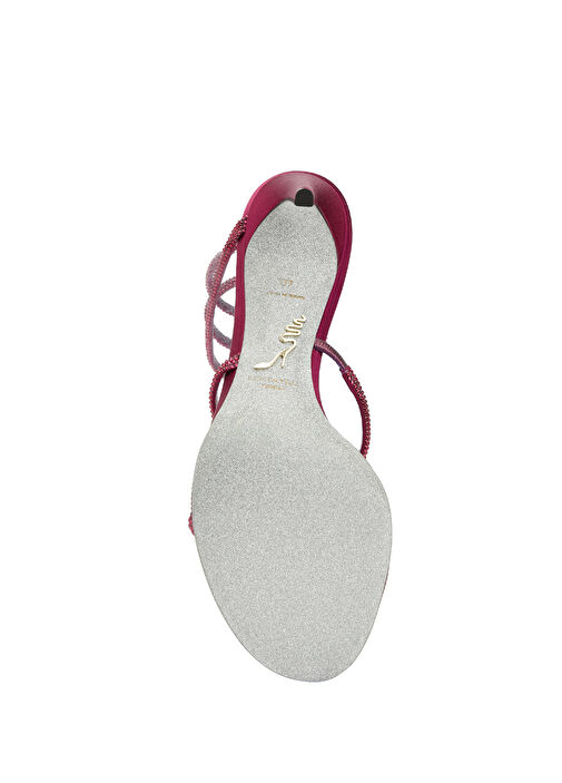 Bordo Kadın Sandalet - Görsel 6