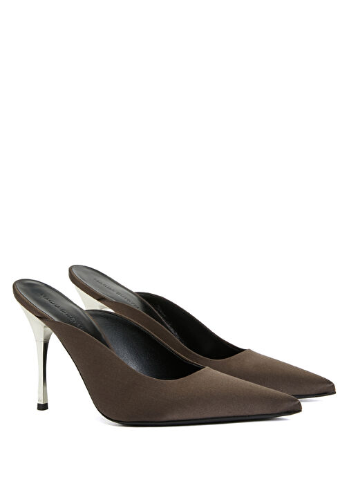 Kahverengi Kadın İpek Terlik - Görsel 3