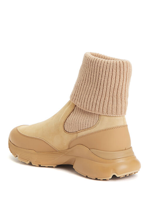 Camel Kadın Deri Bot - Görsel 4