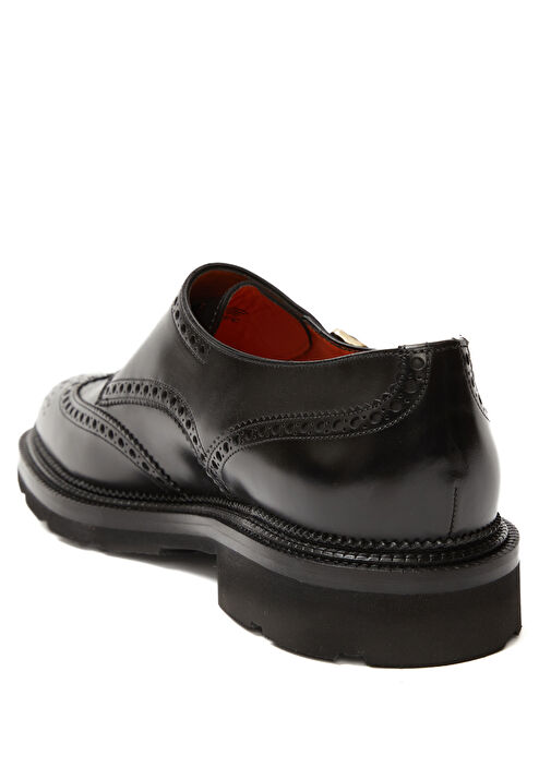 Colin Siyah Erkek Deri Ayakkabı - Görsel 4