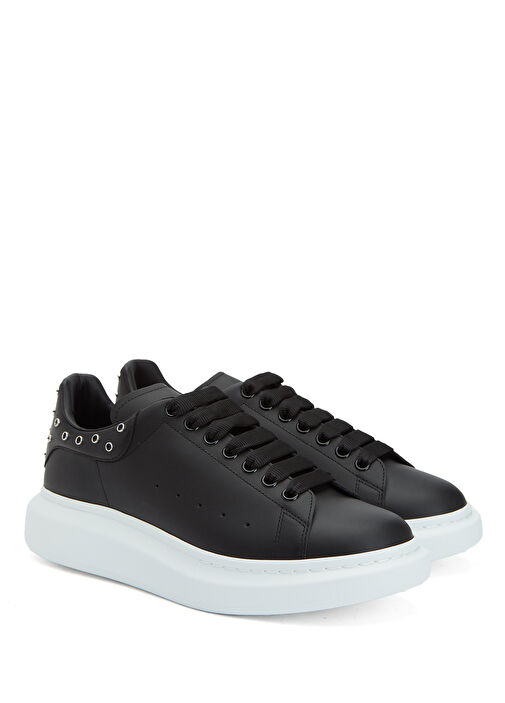 Mcqueen Mcqueen Oversized Siyah Erkek Deri Sneaker | Beymen Siyah - 3. görsel