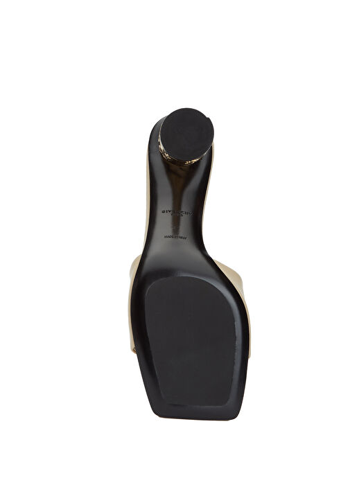 Bej Kadın Deri Sandalet - Görsel 6