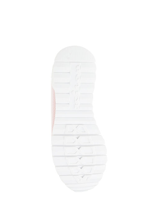 Açık Pembe Logolu Kadın Kaşmir Sneaker - Görsel 6