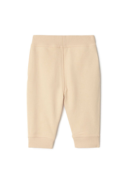 Burberry - Jackson Label Krem Rengi Pamuklu Unisex Çocuk Eşofman