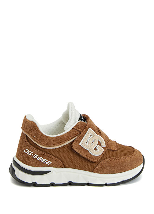 Kestane Erkek Çocuk Deri Sneaker - Görsel 2