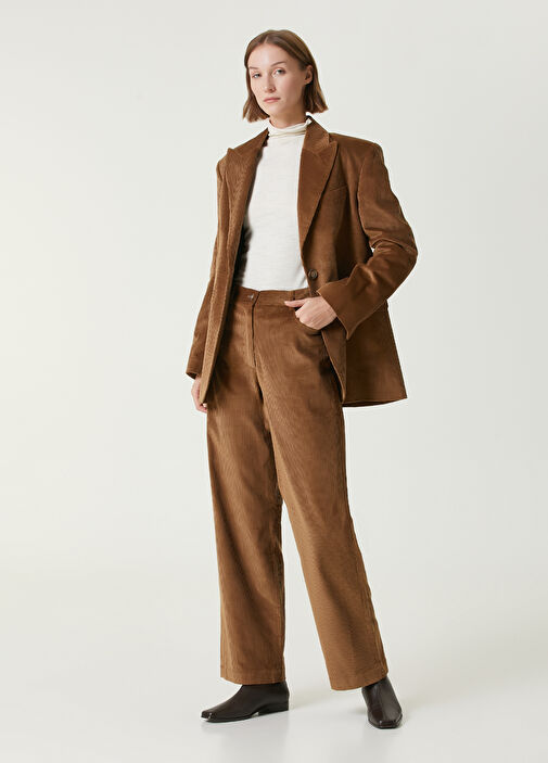 House Of Dagmar - Cinnamon Organic Cotton Corduroy Pants