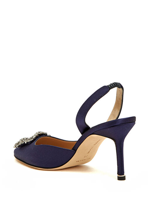 Lacivert Taşlı Gece Ayakkabısı - Görsel 4