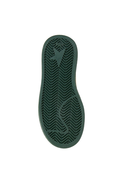 BallStar Beyaz Yeşil Unisex Çocuk Deri Sneaker - Görsel 6