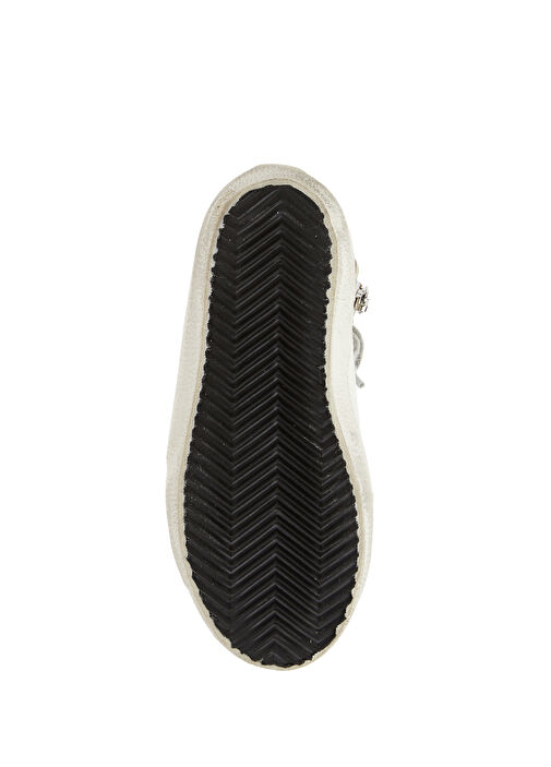 Slide Beyaz Unisex Çocuk Deri Sneaker - Görsel 6