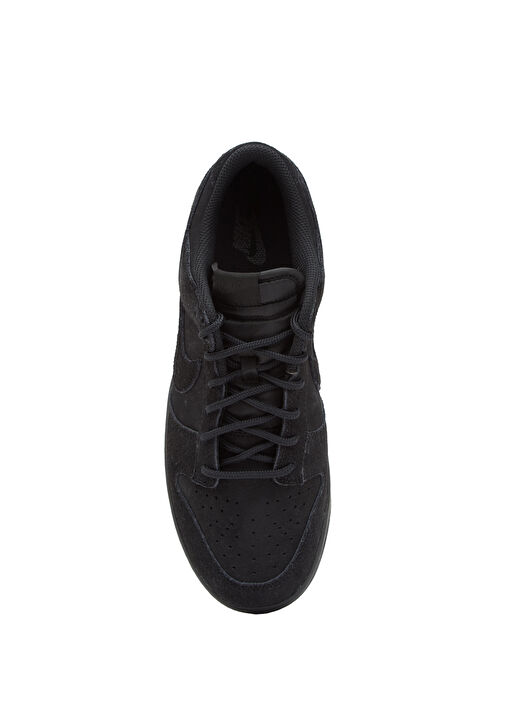 Dunk Low Retro Siyah Erkek Deri Sneaker - Görsel 5