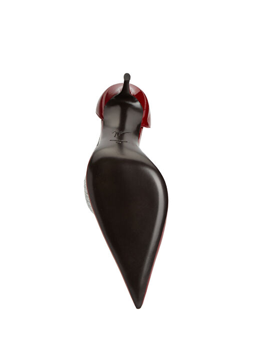 Bordo Rugan Stiletto - Görsel 6