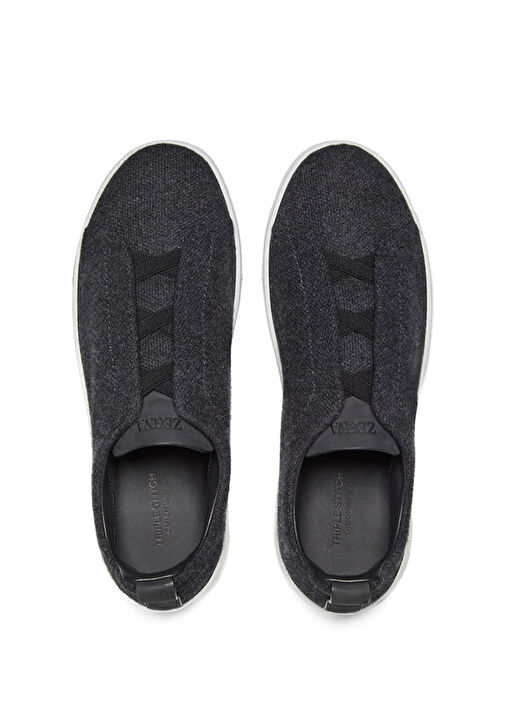 Koyu Gri Erkek Sneaker - Görsel 4