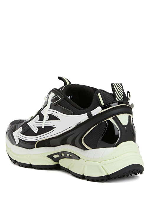 Be Right Back Siyah Yeşil Erkek Sneaker - Görsel 4