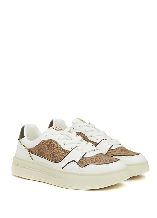 Bej Kahve Erkek Deri Sneaker - Görsel 4