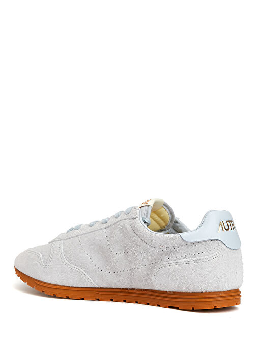 Gri Erkek Deri Sneaker - Görsel 4