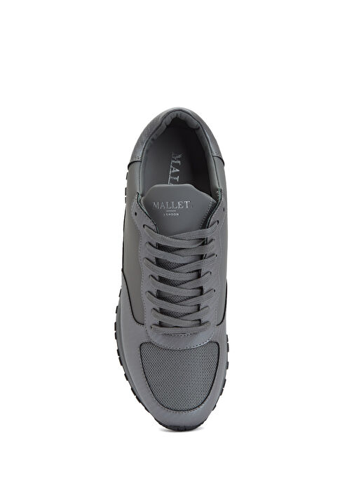 Mallet Mallet Popham Gri Erkek Deri Sneaker | Beymen Gri - 5. görsel