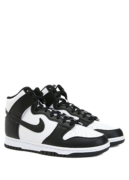 Dunk High Next Nature Siyah Beyaz Erkek Sneaker - Görsel 3