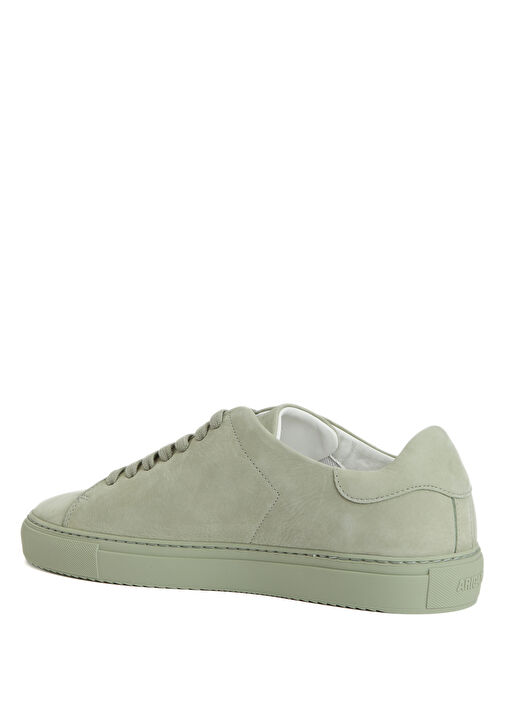 Açık Yeşil Erkek Nubuk Sneaker - Görsel 4