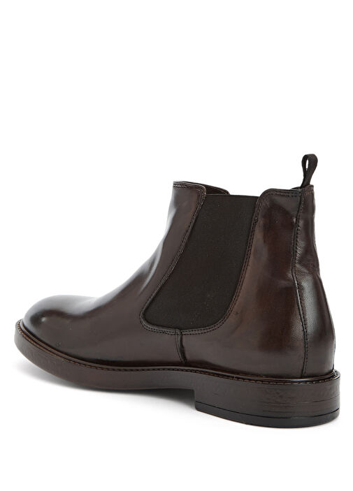 Kahverengi Erkek Deri Bot - Görsel 4