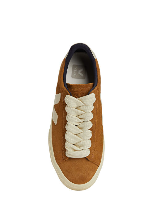 Campo Bold Kahverengi Kadın Süet Sneaker - Görsel 5
