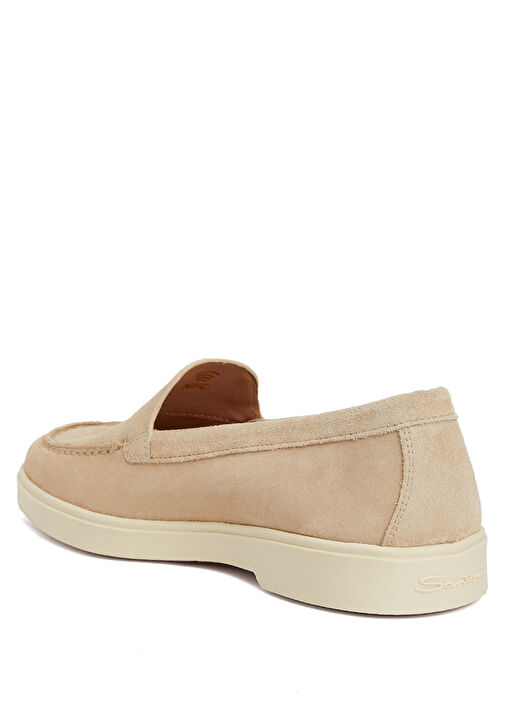 Yaltamoc Kum Kadın Süet Loafer - Görsel 4