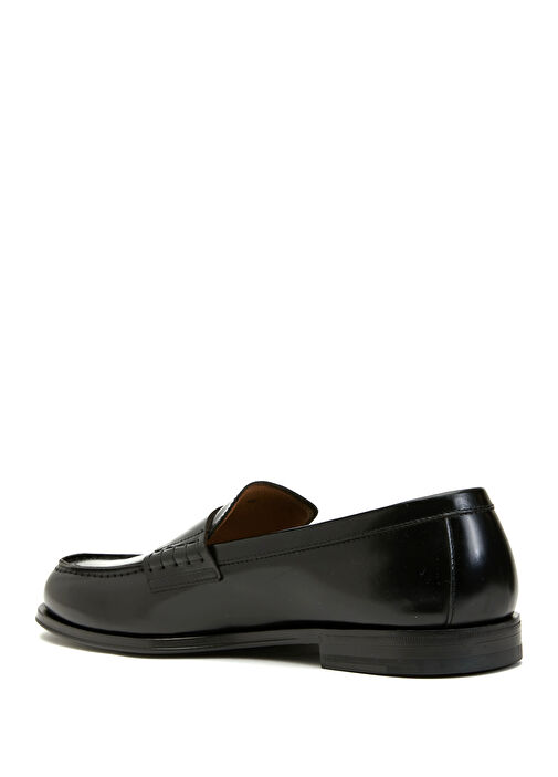 Siyah Erkek Deri Loafer - Görsel 4