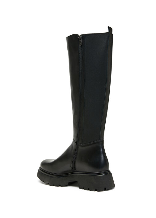 Divarese Divarese Siyah Kadın Deri Çizme Beymen'de! Siyah - 4. görsel