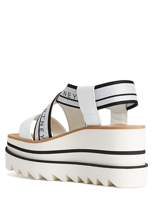 Beyaz Kadın Sandalet - Görsel 4