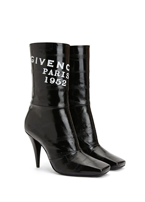 Siyah Kadın Deri Bot - Görsel 3