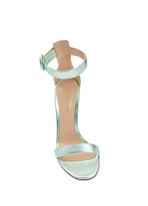 Portofino 105 Yeşil Kadın Deri Sandalet - Görsel 5