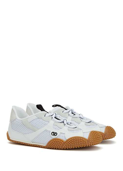 Valentino Garavani Valentino Garavani Amphibia Beyaz Kadın Deri Sneaker | Beymen Beyaz - 3. görsel