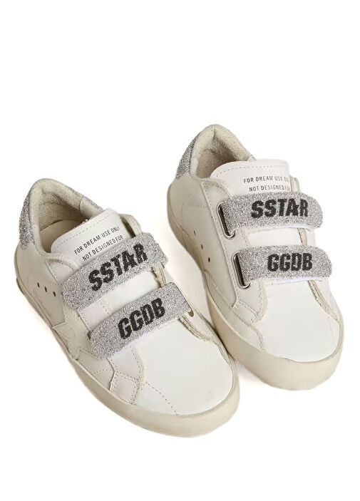 Old School Çocuk Deri Sneaker - Görsel 3