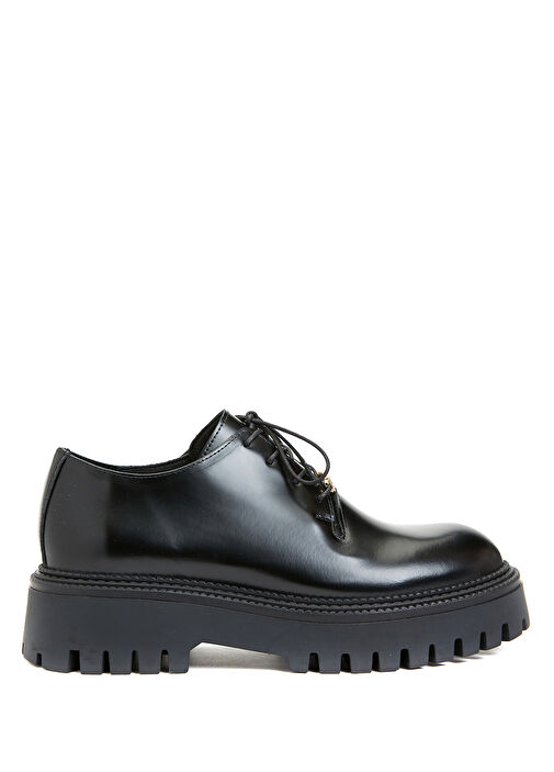 Network Network Siyah Kadın Deri Ayakkabı Casual Ayakkabı | Beymen Siyah - 8. görsel