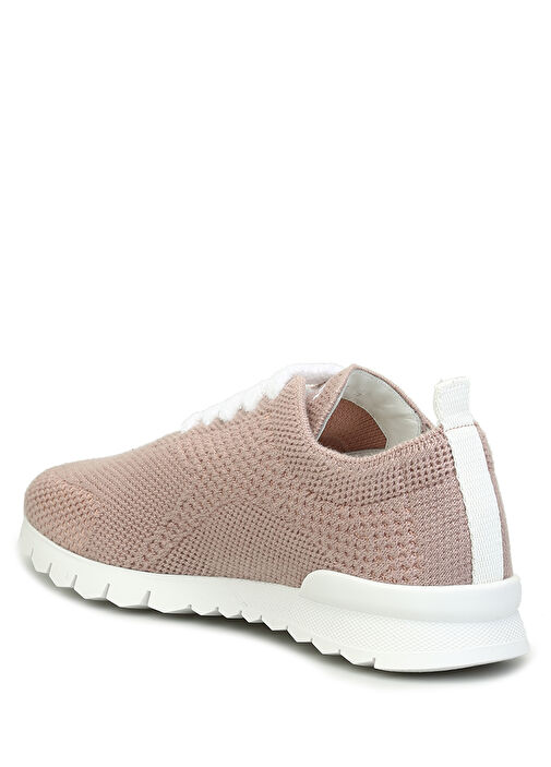 Pembe Kadın Kaşmir Sneaker - Görsel 4