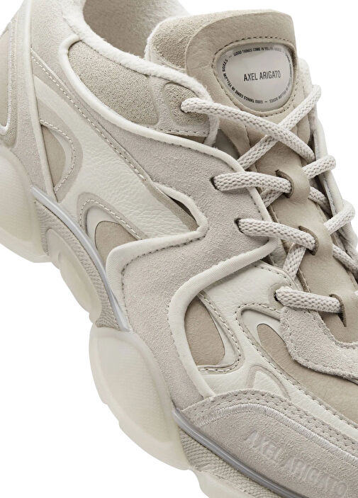 Eris Bej Beyaz Kadın Deri Sneaker - Görsel 7