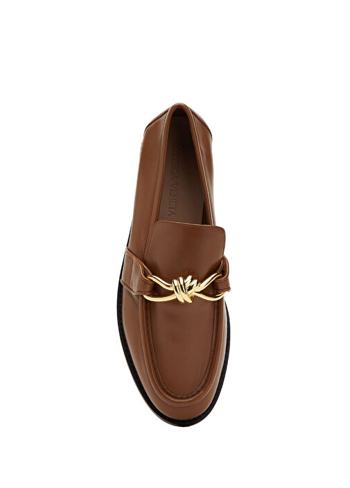 Astaire Taba Kadın Deri Loafer - Görsel 5